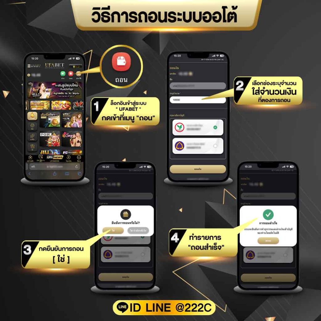 ฝาก-ถอน UFABET